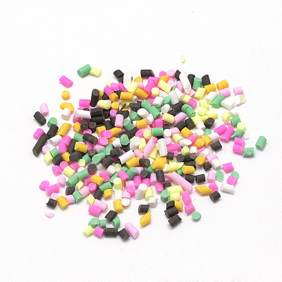 Handmade Polymer Clay Sprinkle Beads CLAY-Q242-07C-1