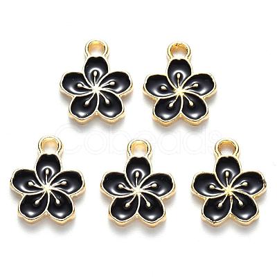 Alloy Enamel Charms ENAM-S121-121A-1
