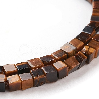Natural Tiger Eye Beads Strands G-F631-K08-1