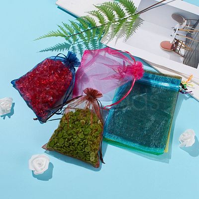 Rectangle Organza Gift Bags OP-P001-03-1