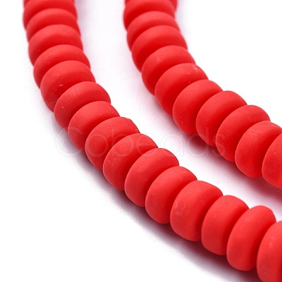 Handmade Polymer Clay Beads Strands X-CLAY-N008-008D-1