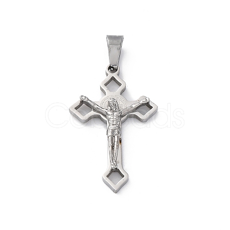 Non-Tarnish 304 Stainless Steel Pendants X-STAS-D087-02P-1-1