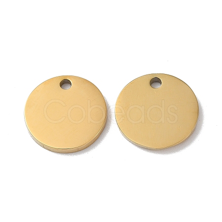 304 Stainless Steel Charms STAS-Q308-09G-G-1