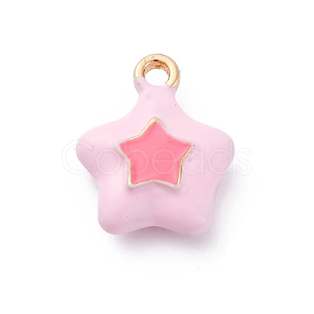 Alloy Enamel Charms ENAM-E362-08A-1