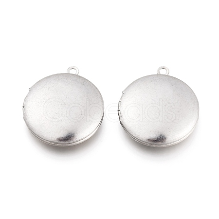 Non-Tarnish 316 Stainless Steel Blank Stamping Tag Locket Pendants STAS-K192-13P-1