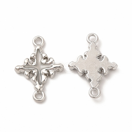 Rack Plating Alloy Enamel Connector Charms FIND-G051-02P-07-1