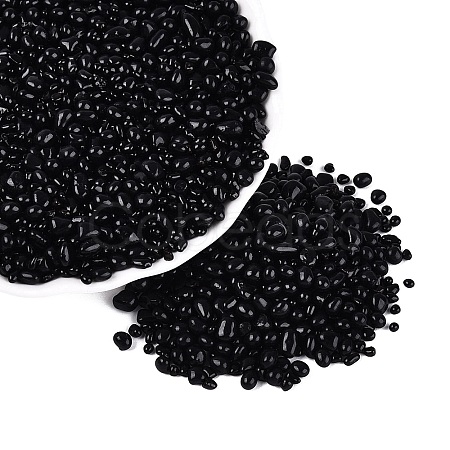 Baking Paint Glass Seed Beads GLAA-Q119-01-B02-1