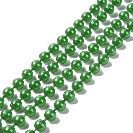 Acrylic Imitation Pearl Beaded Trim Garland Strand AJEW-R067-09-1
