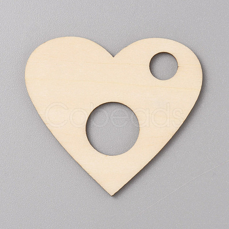 Wood Craft Supplies AJEW-WH0534-27C-1