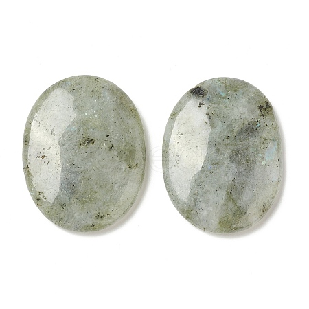 Natural Labradorite Worry Stone for Anxiety Therapy G-B036-01A-1