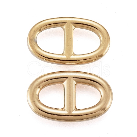 Ion Plating(IP) 304 Stainless Steel Connector Charms STAS-F247-03-G-1
