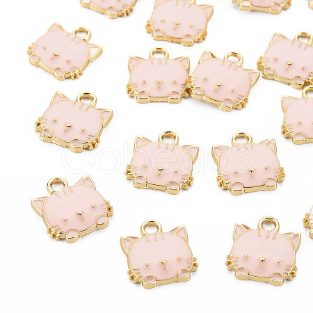 Eco-Friendly Zinc Alloy  Pendants ENAM-R051-01-02G-01-NR-1