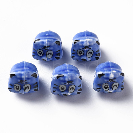 Handmade Porcelain Beads PORC-T007-20I-1