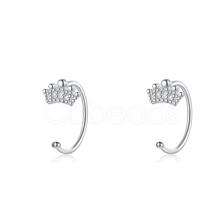 999 Fine Silver Stud Earrings FS-WG1D9DE-18-1