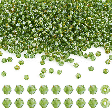Picasso Baking Paint Glass Seed Beads SEED-TA0001-62E-1