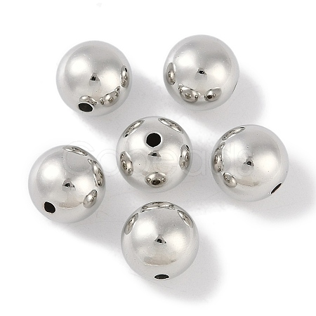 CCB Plastic Round Beads ALUM-U001-08C-07-1