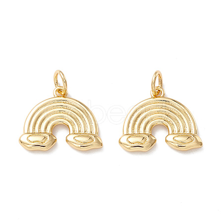 Rack Plating Brass Pendants KK-M221-03G-RS-1