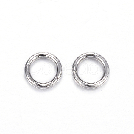 Tarnish Resistant 304 Stainless Steel Jump Rings STAS-D447-18-1