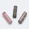 Natural Rhodonite Beads, Undrilled/No Hole Beads, Column, 35x11mm