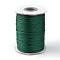 Korean Waxed Polyester Cord, Dark Green, 1mm, about 85yards/roll