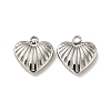 Non-Tarnish 304 Stainless Steel Charms STAS-L022-032P-1