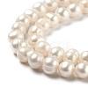 Natural Cultured Freshwater Pearl Beads Strands PEAR-L033-24-01-2