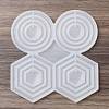 Hexagon/Round/Ring DIY Pendant Silicone Molds SIMO-R002-04-2