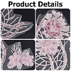 Flower Lace Embroidery Sewing Fiber Appliques DIY-WH20011-90A-6
