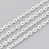 3.28 Feet 304 Stainless Steel Cable Chains X-CHS-R002-0.4mm-S-1