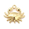 Rack Plating Brass Pendants KK-K270-30G-1