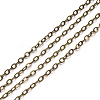 3.28 Feet Brass Cable Chains X-CHC-T008-06B-AB-1