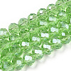 Electroplate Glass Beads Strands EGLA-A034-T6mm-A15-1
