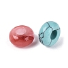Natural & Synthetic Mixed Stone European Beads G-Q608-13-2