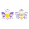 Transparent Acrylic Enamel Beads TACR-N012-007C-1