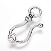Tibetan Style S Hook Clasps LF5091Y-NF-2