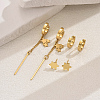 Star Stainless Steel Star Earring Sets YA2186-2-1