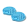DIY Hollow-out Flat Round Pendant Silicone Molds LS-DIY-I099-37-4