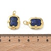Dyed Natural Lapis Lazuli Pendants GG-CBA080E-02G-3