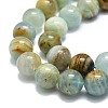 Natural Blue Calcite Beads Strands G-E576-09C-3