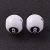 Opaque Acrylic Beads OACR-P007-69-3