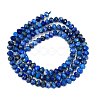 Natural Lapis Lazuli Beads Strands G-L587-B04-02-5