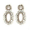 Rhinestone Braided Ear Studs for Women FIND-PW0024-19A-1