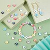 PandaHall Elite 64Pcs 8 Colors Handmade Porcelain Beads PORC-PH0001-22-2