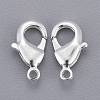 Brass Lobster Claw Clasps KK-902-S-2