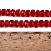 Transparent Glass Beads Strands GLAA-Q114-01A-A07-4