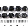 Natural Larvikite Beads Strands G-B125-O05-01-5