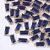 Transparent Glass Charms GLAA-T007-13-2