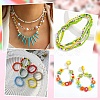 1800Pcs 15 Colors Glass Cylinder Beads SEED-YW0002-59-6