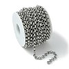 Tarnish Resistant 304 Stainless Steel Rolo Chains STAS-M032-42P-5.7mm-4