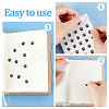 Round Dot PVC Decorative Stickers DIY-WH0423-009-4